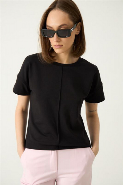 Джемпер Luitui R5080 черный - фото 2