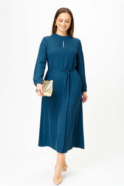 Платье TVIN 7891 т.бирюза - фото 3