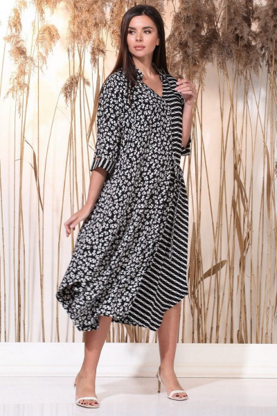 Платье Faufilure С1146 цветы - фото 1