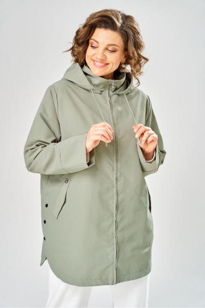 Куртка Диомант 2141 олива - фото 11