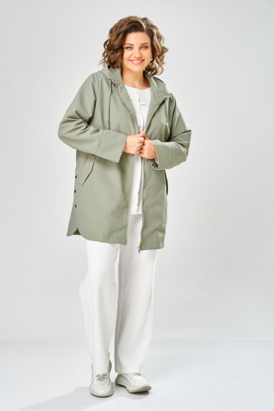 Куртка Диомант 2141 олива - фото 7