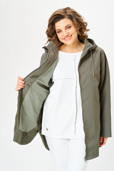 Куртка Диомант 2141 хаки - фото 4