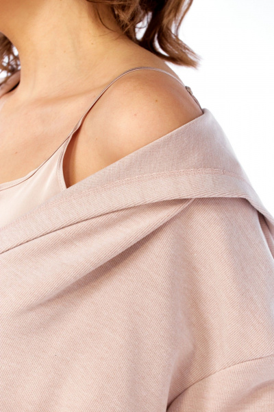 Брюки, джемпер, топ Диомант 2144 пудра - фото 5