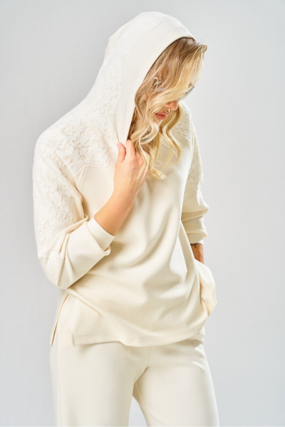 Брюки, джемпер Диомант 2147 экрю - фото 13