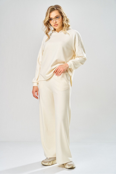 Брюки, джемпер Диомант 2147 экрю - фото 9