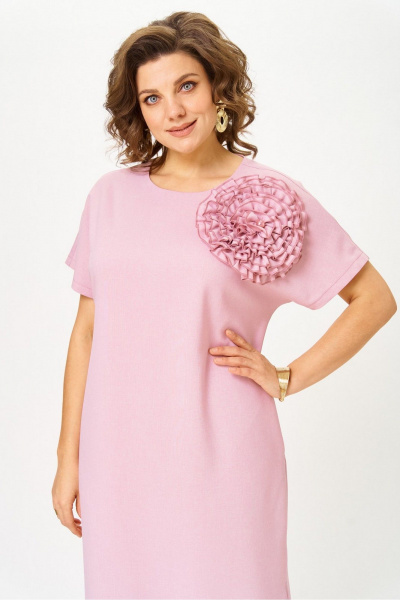 Платье, украшение Svetlana-Style 1928 розовый - фото 8