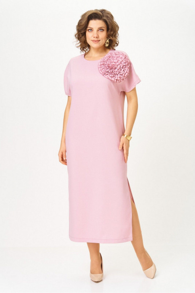 Платье, украшение Svetlana-Style 1928 розовый - фото 1