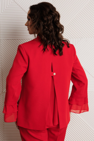 Брюки, жакет Mubliz 226 красный - фото 8
