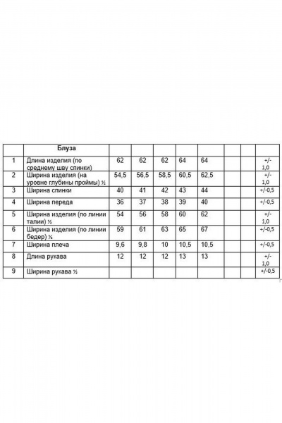 Блуза, брюки, жакет Alani Collection 2425 синий-крупный_горох - фото 7