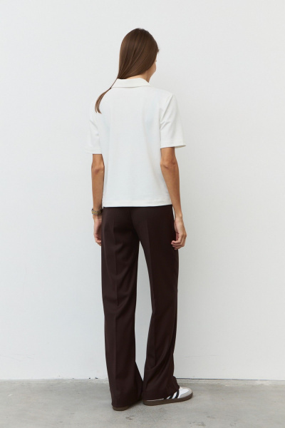 Джемпер Luitui R5083 молочный - фото 3