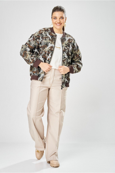 Бомбер Bonna Image 1025/2 коричневый - фото 1