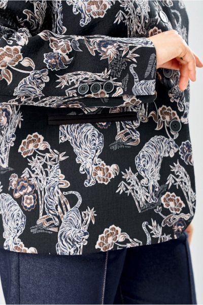 Бомбер Bonna Image 1026/1 синий - фото 4