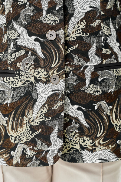 Бомбер Bonna Image 1026/2 коричневый - фото 11