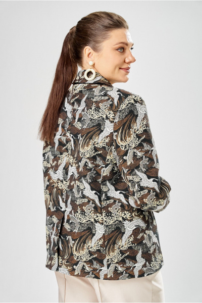 Бомбер Bonna Image 1026/2 коричневый - фото 5