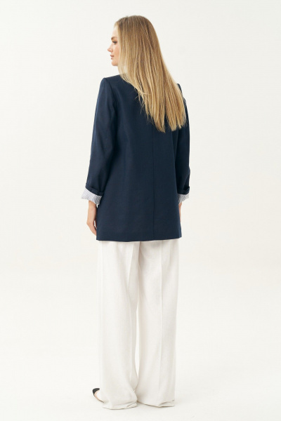 Жакет Urs 25-527-1 синий - фото 9