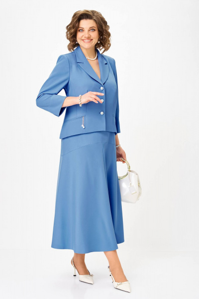 Жакет, юбка Lady Secret 25106 голубой - фото 4