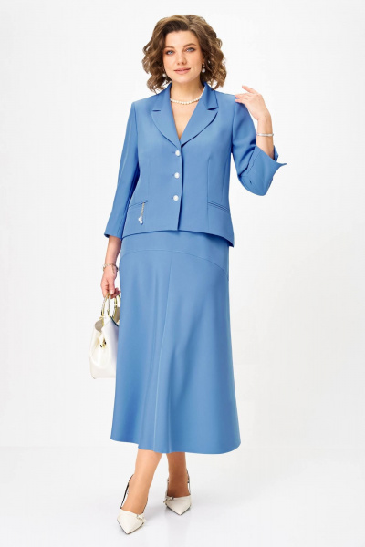 Жакет, юбка Lady Secret 25106 голубой - фото 3