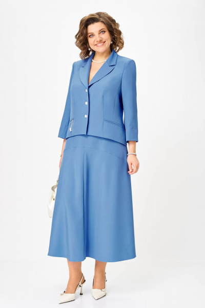 Жакет, юбка Lady Secret 25106 голубой - фото 2