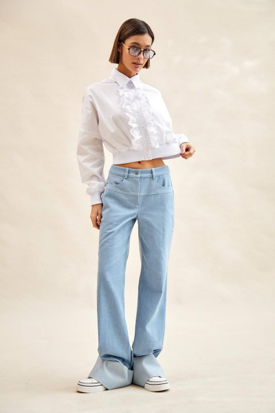 Блуза Rivoli 2469 - фото 6