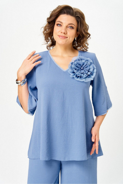 Блуза Svetlana-Style 3025 индиго - фото 2