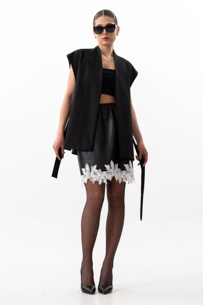 Жилет SILVERSPICE S-2529 черный - фото 4