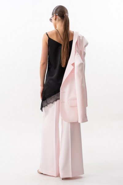 Топ SILVERSPICE S-7635 черный - фото 4