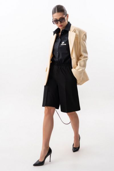 Шорты SILVERSPICE S-3629 черный - фото 4