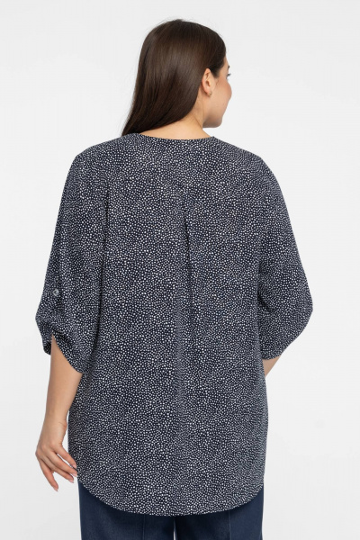 Блуза Avila 0557 темно-синий - фото 6