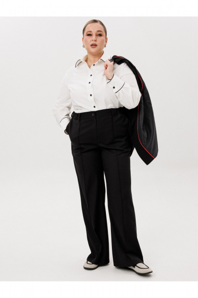 Брюки, жилет AVA fashion М-175 черный - фото 12