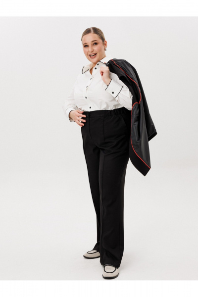 Брюки, жилет AVA fashion М-175 черный - фото 11