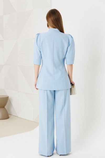 Брюки, жакет Ambera Style 2149 голубой - фото 6