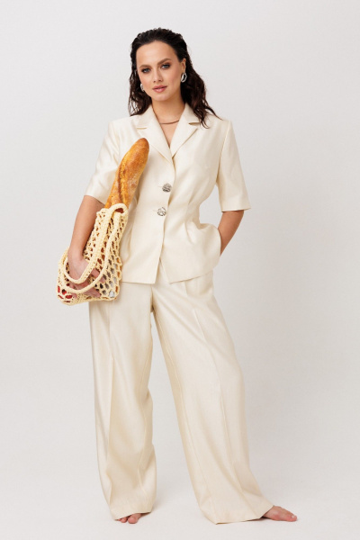 Брюки, жакет Mislana 1294 золотой - фото 6