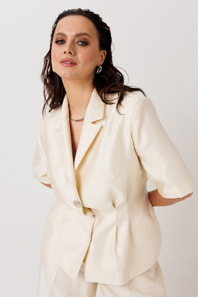 Брюки, жакет Mislana 1294 золотой - фото 4