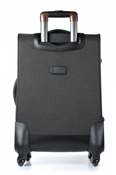 Чемодан Galanteya 3014.25с314к45 черный/зелен - фото 4