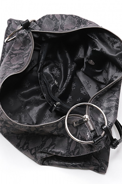 Сумка Galanteya 32525.26с308к45 серый/черный - фото 5