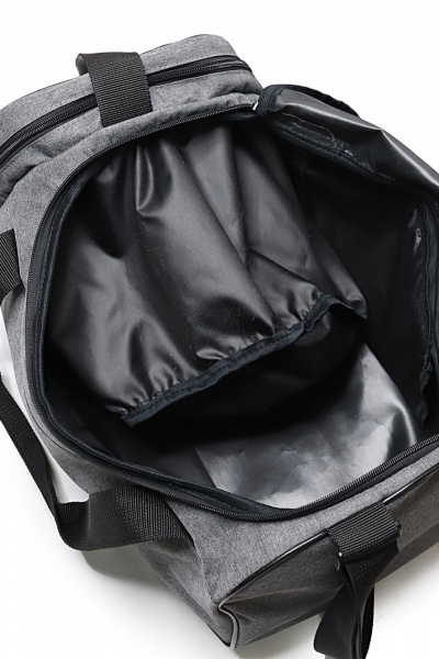 Сумка спортивная Galanteya 37516.25с3535к45 сер.т/черный - фото 5