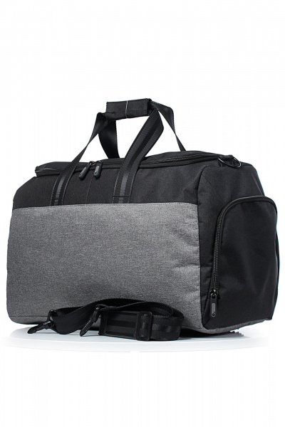 Сумка спортивная Galanteya 9224.25с2979к45 черный/серый - фото 1