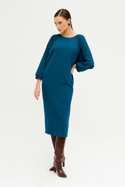 Платье лаконичного кроя демисезонное на каждый день Noche mio 1.011 ERICA - фото 1