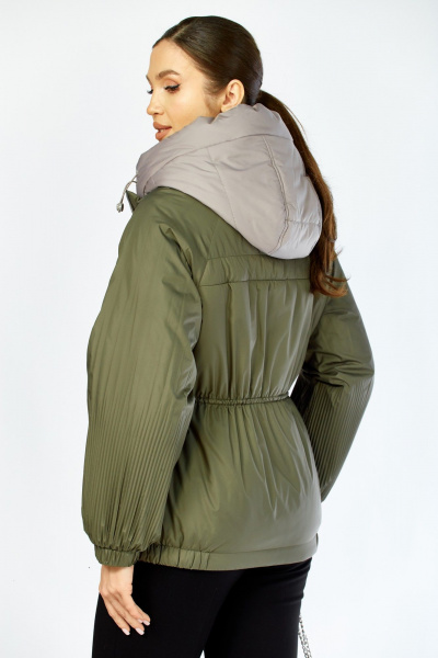 Куртка Shetti 2213 олива - фото 8