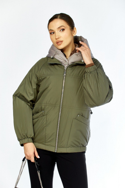Куртка Shetti 2213 олива - фото 1