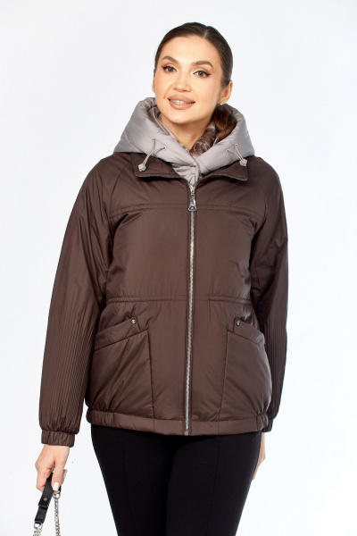 Куртка Shetti 2213 шоколад - фото 6