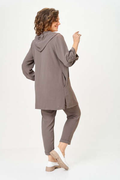 Брюки, кардиган, топ Svetlana-Style 1527 мокко - фото 4