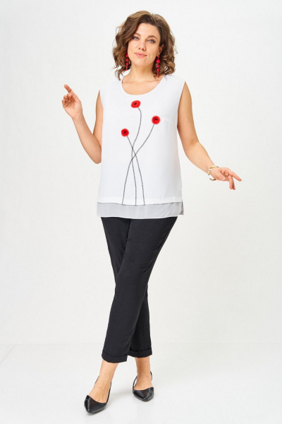 Брюки, кардиган, топ Svetlana-Style 1527 черный - фото 7