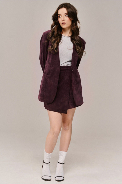 Юбка JRSy 2658 ежевика - фото 4