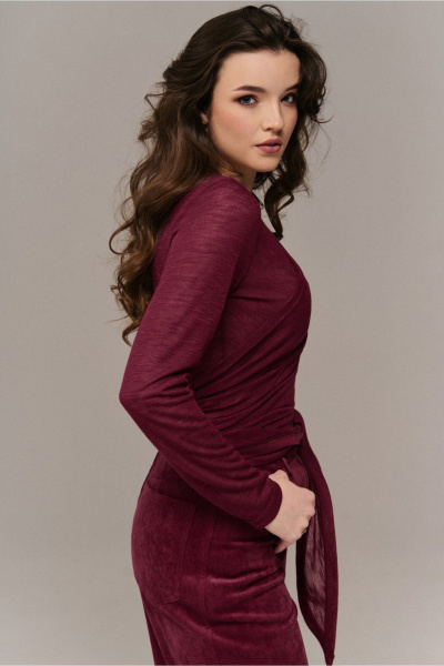 Джемпер JRSy 2660 вишня - фото 4