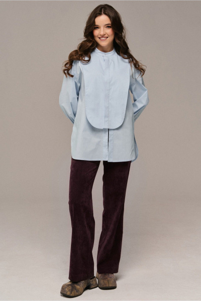 Рубашка JRSy 2668 холодный_голубой - фото 2