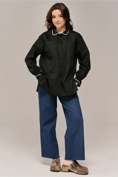 Блуза JRSy 2670 черный - фото 2