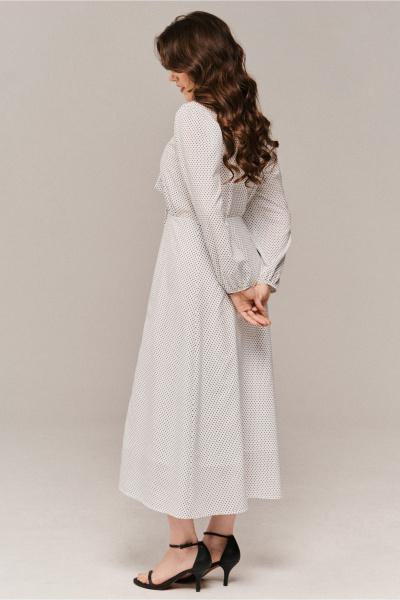 Платье JRSy 2672 молоко_синий_горох - фото 4
