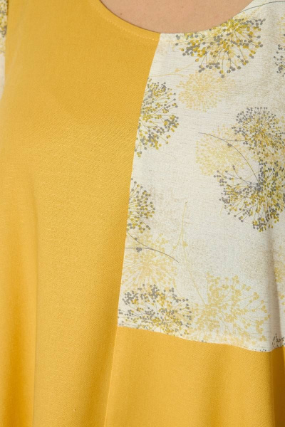 Платье Koketka i K 858 желтый - фото 4