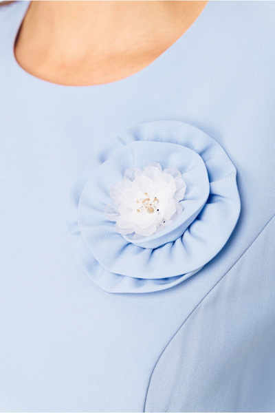 Блуза, юбка DaLi 7055.2 голубой - фото 2